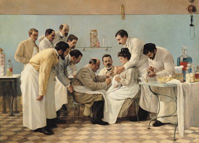 Das Einsetzen eines Schlauchs von Georges Chicotot